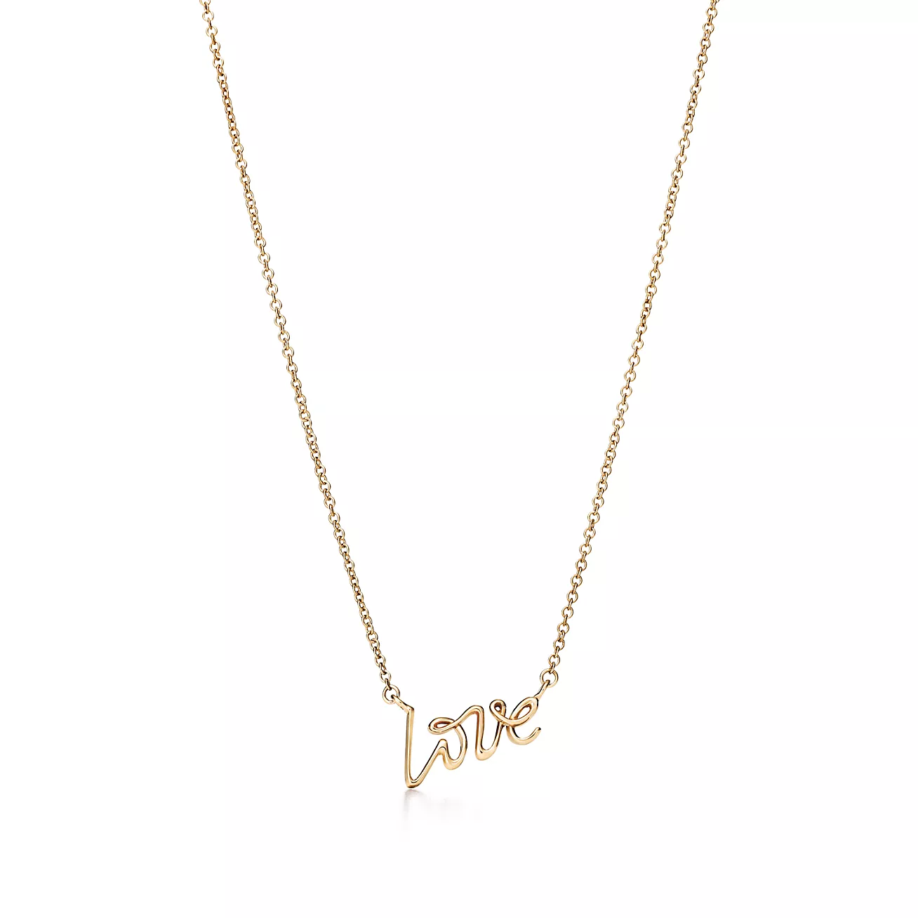 گردنبند طرح love